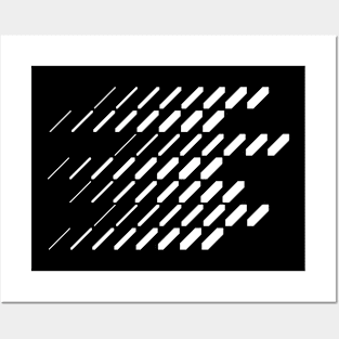 lines pattern Posters and Art